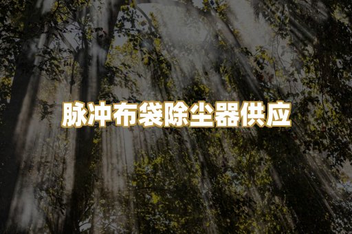 脉冲布袋除尘器供应